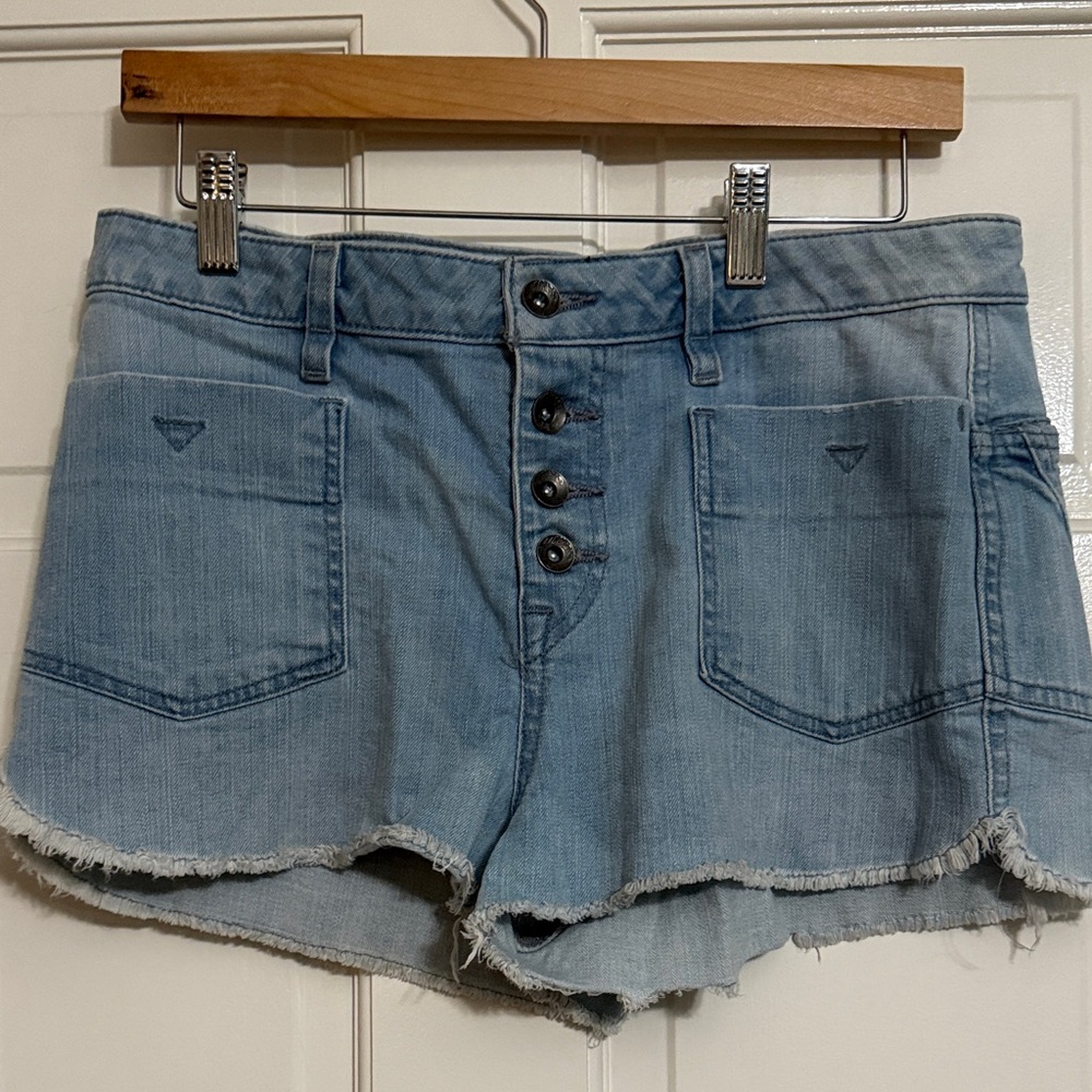 Volcom Light Blue Jean Shorts
